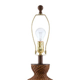 Modern European furniture - Painted Rattan Accent Table Lamp - www.oroa.com