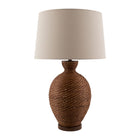 Modern European furniture - Painted Rattan Accent Table Lamp - www.oroa.com