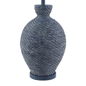   Painted Rattan Accent Table Lamp | Oroa.com