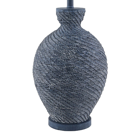 Modern European furniture - Painted Rattan Accent Table Lamp - www.oroa.com