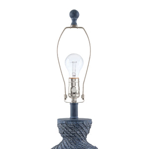   Painted Rattan Accent Table Lamp | Oroa.com