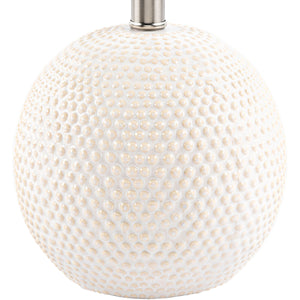   Modern European furniture - Glazed Beige Ceramic Table Lamp - www.oroa.com | Oroa.com