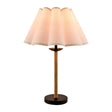 Modern European furniture - Pleated Cream Linen Table Lamp - www.oroa.com