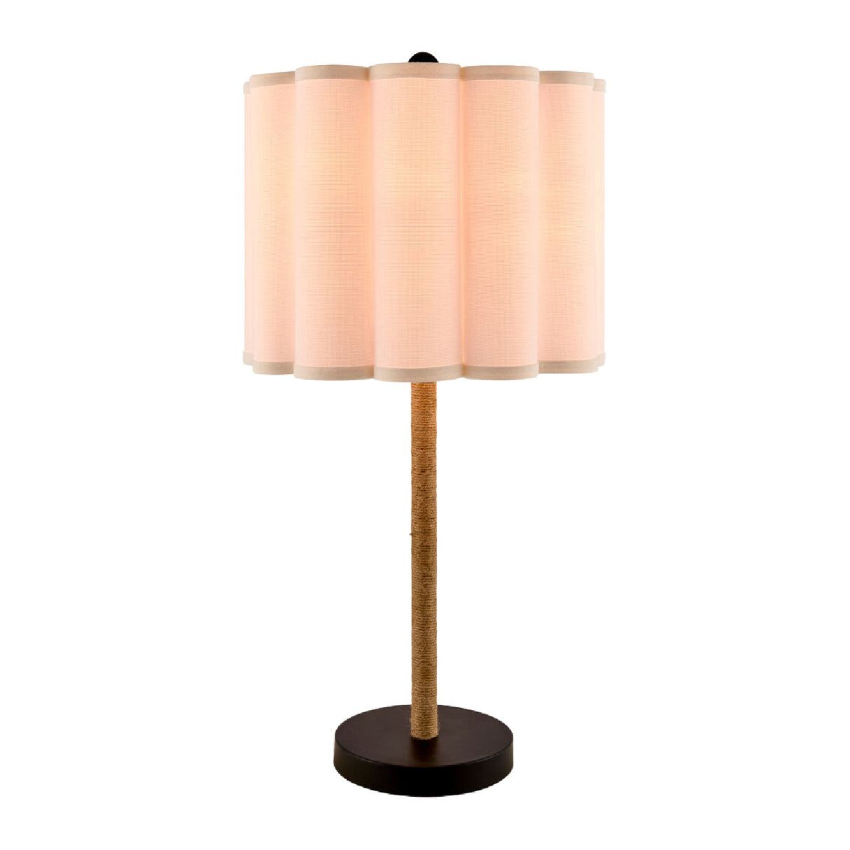   Modern European furniture - Cream Linen Pleated Table Lamp - www.oroa.com | Oroa.com