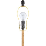 Modern European furniture - Cream Linen Pleated Table Lamp - www.oroa.com