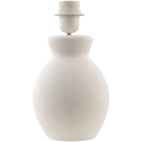Modern European furniture - Scalloped White Cotton Table Lamp - www.oroa.com