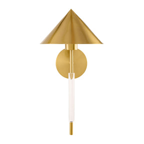 Modern European furniture - Conical Gold Wall Lamp - www.oroa.com