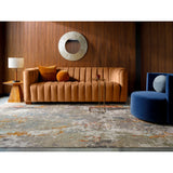Modern European furniture - Drum Linen Shade Table Lamp - www.oroa.com
