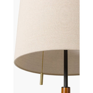   Drum Linen Shade Table Lamp | Oroa.com