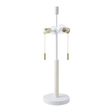 Modern European furniture - Drum Linen Shade Table Lamp - www.oroa.com