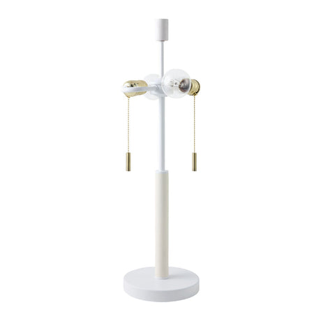 Modern European furniture - Drum Linen Shade Table Lamp - www.oroa.com