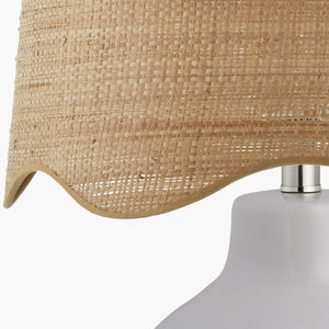   Wavy Edge Accent Table Lamp | Oroa.com