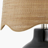 Modern European furniture - Wavy Edge Accent Table Lamp - www.oroa.com