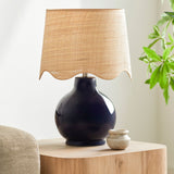 Modern European furniture - Wavy Edge Accent Table Lamp - www.oroa.com