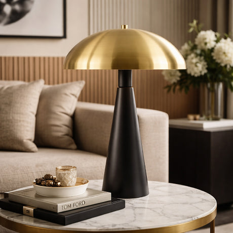   Gold Dome Accent Table Lamp | Oroa.com