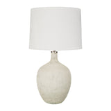 Modern European furniture - Marbled White Glass Table Lamp - www.oroa.com