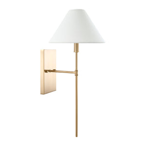   Modern European furniture - Empire White Linen Wall Lamp - www.oroa.com | Oroa.com