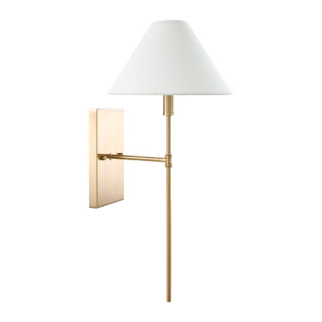   Modern European furniture - Empire White Linen Wall Lamp - www.oroa.com | Oroa.com