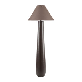 Modern European furniture - Empire Linen Shade Floor Lamp - www.oroa.com