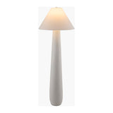 Modern European furniture - Empire Linen Shade Floor Lamp - www.oroa.com