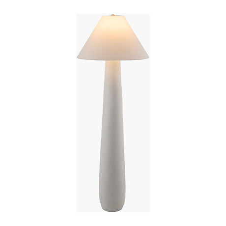 Modern European furniture - Empire Linen Shade Floor Lamp - www.oroa.com