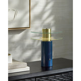 Modern European furniture - Clear Glass Discs Table Lamp - www.oroa.com