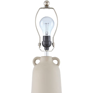   Modern European furniture - Hand-Painted Gray Concrete Table Lamp - www.oroa.com | Oroa.com