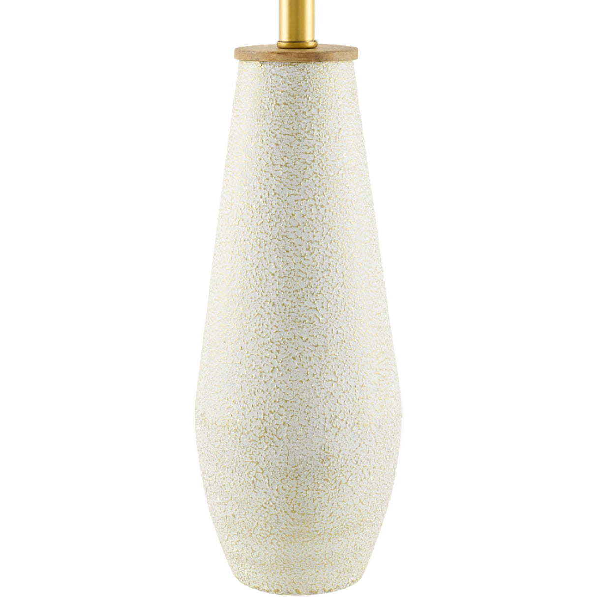   White Cotton Accent Table Lamp | Oroa.com