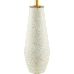   White Cotton Accent Table Lamp | Oroa.com