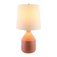 Modern European furniture - Painted Terracotta Ceramic Table Lamp - www.oroa.com