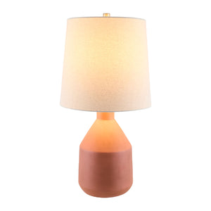   Modern European furniture - Painted Terracotta Ceramic Table Lamp - www.oroa.com | Oroa.com