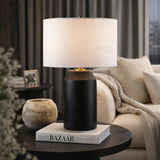 Modern European furniture - Minimalist Ceramic Accent Table Lamp - www.oroa.com