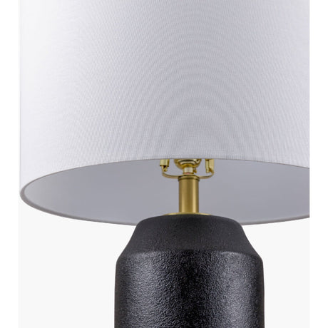Modern European furniture - Minimalist Ceramic Accent Table Lamp - www.oroa.com