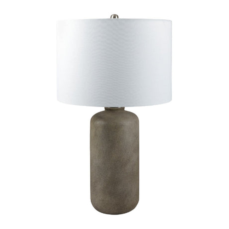 Modern European furniture - Neutral-Toned Ceramic Table Lamp - www.oroa.com