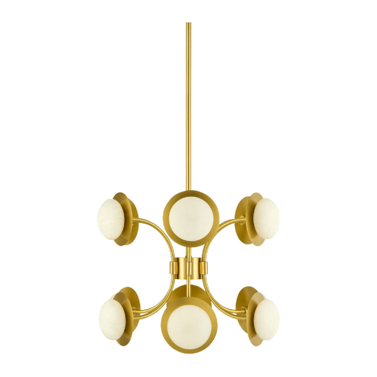   Gold 13-Light Pendant Lamp | Oroa.com