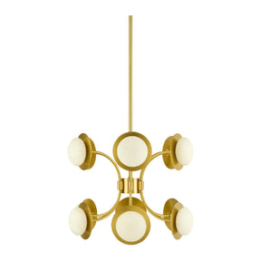 Modern European furniture - Gold 13-Light Pendant Lamp - www.oroa.com
