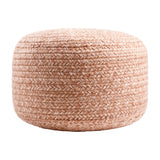 Modern furniture - Round Woven Outdoor Pouf - www.oroa.com