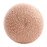 Modern furniture - Round Woven Outdoor Pouf - www.oroa.com