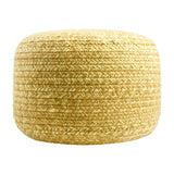 Modern furniture - Round Woven Outdoor Pouf - www.oroa.com