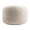 Modern furniture - Round Woven Outdoor Pouf - www.oroa.com