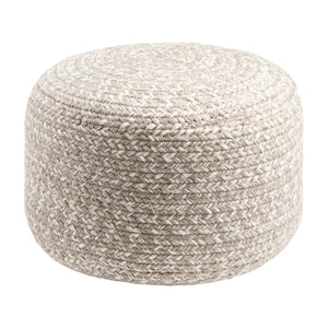   Modern furniture - Round Woven Outdoor Pouf - www.oroa.com | Oroa.com