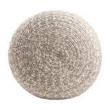 Modern furniture - Round Woven Outdoor Pouf - www.oroa.com