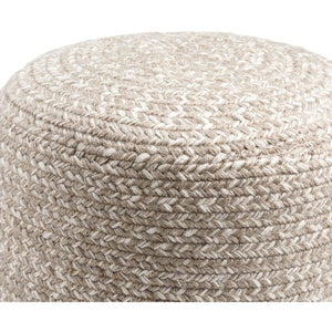   Modern furniture - Round Woven Outdoor Pouf - www.oroa.com | Oroa.com