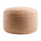 Modern furniture - Round Woven Outdoor Pouf - www.oroa.com