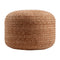Modern furniture - Round Woven Outdoor Pouf - www.oroa.com