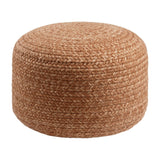 Modern furniture - Round Woven Outdoor Pouf - www.oroa.com