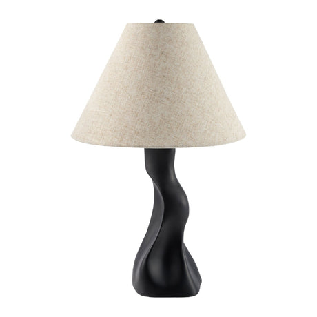 Modern European furniture - Organic-Shaped Base Table Lamp - www.oroa.com