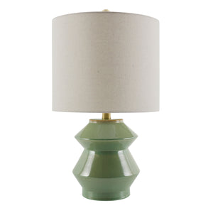   Geometrical Ceramic Accent Table Lamp | Oroa.com