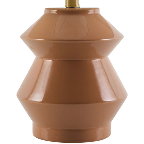 Modern European furniture - Geometrical Ceramic Accent Table Lamp - www.oroa.com