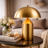 Modern European furniture - Metal Dome Table Lamp - www.oroa.com